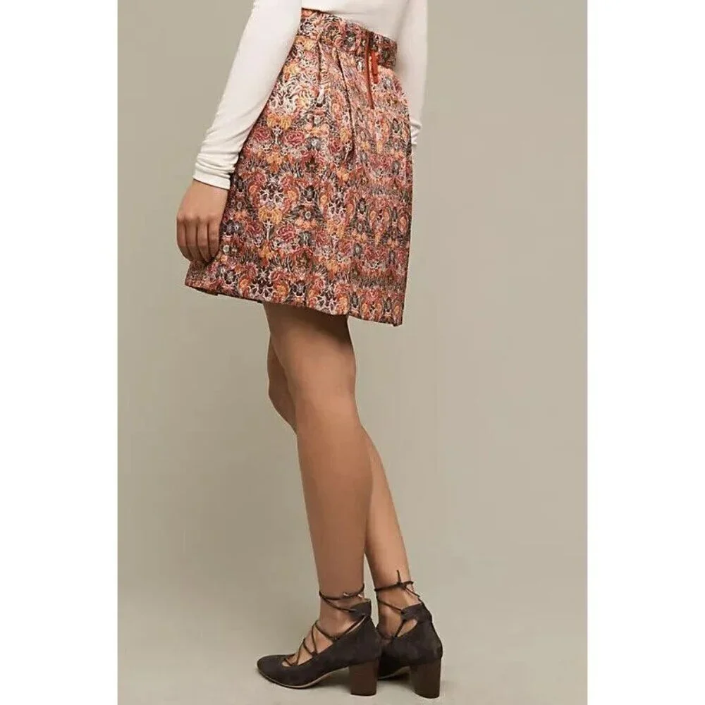 Maeve Rosia Printed Skirt – Size L